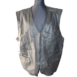 KAMIZELKA MOTOR SKÓRA GLOBE TROTTER rozm. 48